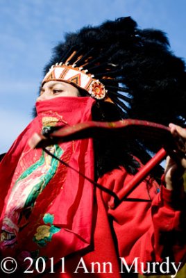 Chichimeca Dancer with clacker