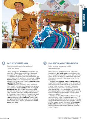 New Mexico Travel Planner 2012