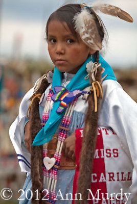 Little Girl at Pow Wow