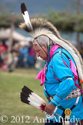 Dancer in turquoise