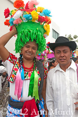 Couple from Santos Reyes Nopala