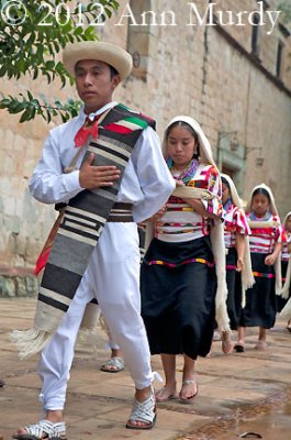 Dancers from San Toms Ocotepec