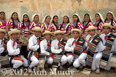 Dance group from San Toms Ocotepec