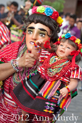 Masked Dancer with Baby Doll