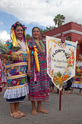 Dancers from San Juan Bautista Tuxetpec
