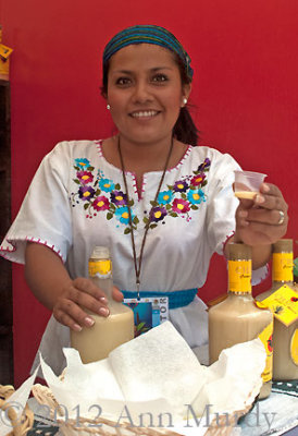 Lady with Crema de Mezcal