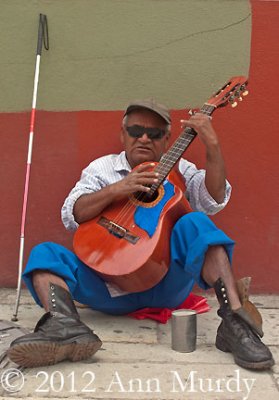 Blind Street Musician