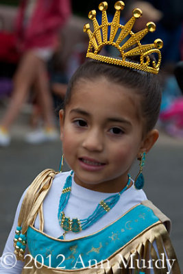 Little Girl dressed as Princess