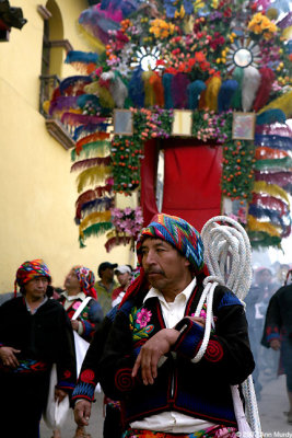 Cofradia man with rope