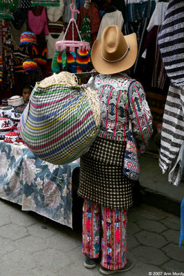 Man from Solola shopping in Chichi