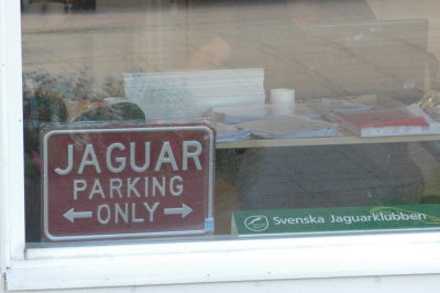 Jaguarparkering utanfr Strand hotell