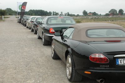 Jaguar-parad vid Eketorp