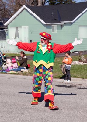 A Clown on Parade