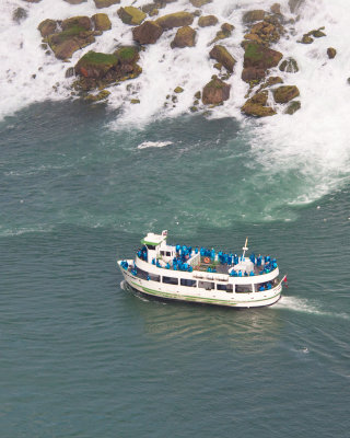 Maid of the Mist Below the American Falls