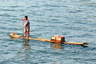 Trader on the Li river