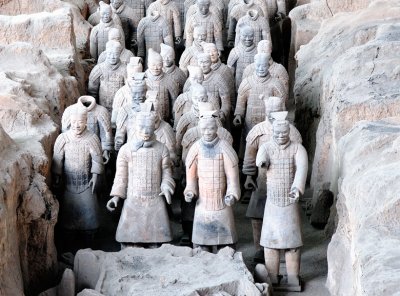 Terracotta army in Xi'an