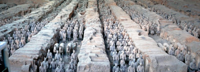 Terracotta army in Xi'an
