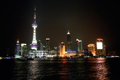 Shanghai view from The Bund