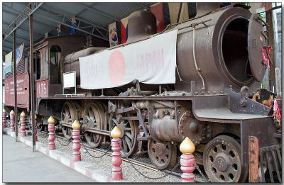 Train used on the Burma - Thailand Railway