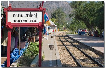 River Kwai Bridge Rail Station - Kanchanaburi