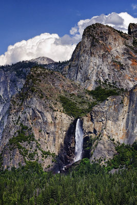 Bridalveil Fall from Tunnel View