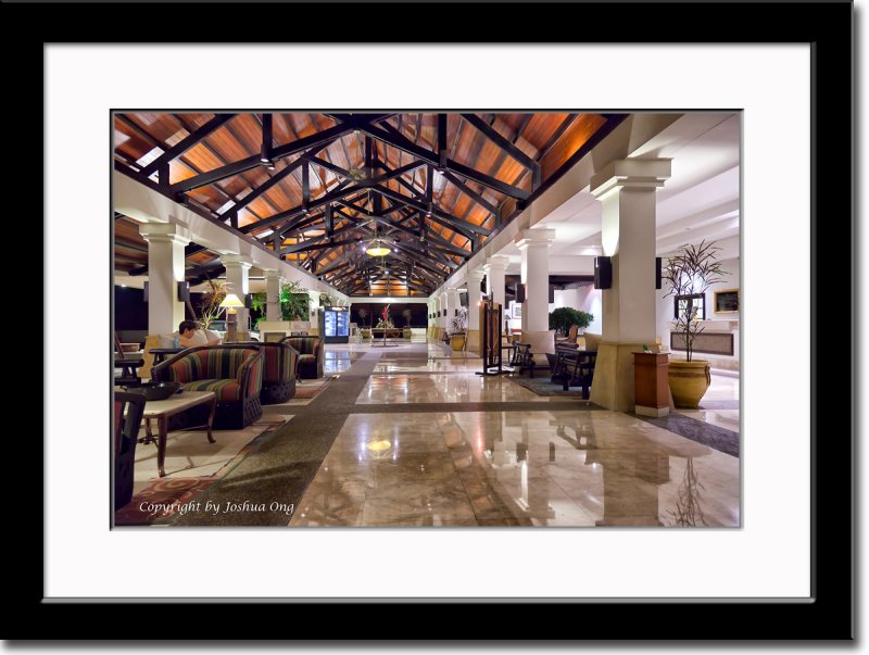 Reception Area at Hotel in Manado