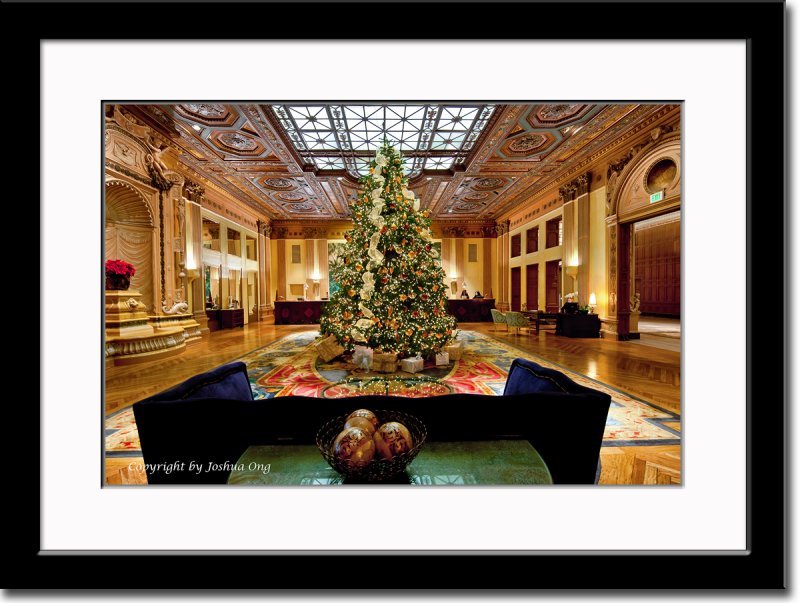 The Lobby of the Millennium Biltmore Hotel