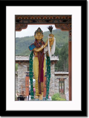 Statue at Thimphu Chorten