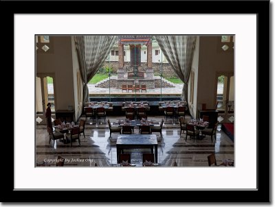Dining Area at Taj Tashi Hotel