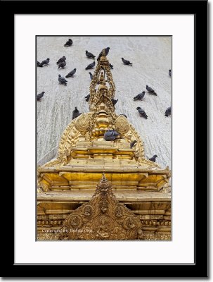 Close Up of Swayambhunath Temple