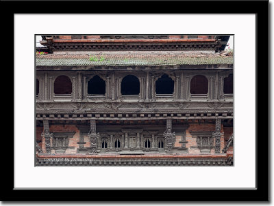 Facade of One of the Palaces at Durbar Square