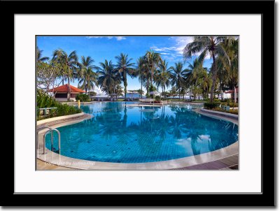 Swimming Pool at Hotel in Manado