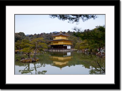 Golden Pavilion and Its Reflection