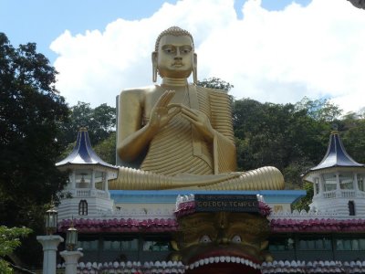 The Golden Temple at Dambulla