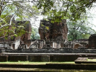 Palace Ruins At Polonnaruwa