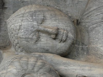 Reclining Buddha, Again From Solid Rock