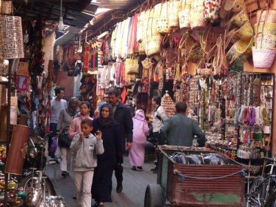 Deep In The Central Souqs