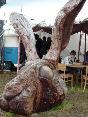 Hare Sculpture