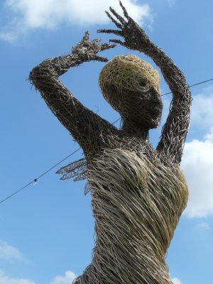 Wicker angel