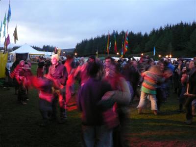 Getting The Crowd Dancing At Dusk