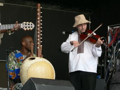 Ably Accompanied On Kora & Violin