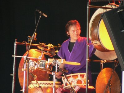 Taiko Master, Joji Hirota Is A WOMAD Regular