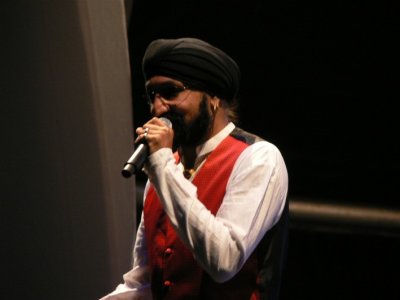Johnny Kalsi Of The Dhol Foundation Was Main Stage Compere