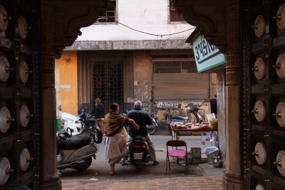 Ahmedabad through the gate.jpg