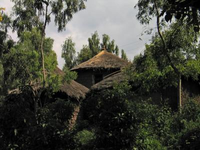 Huts in Lalibela