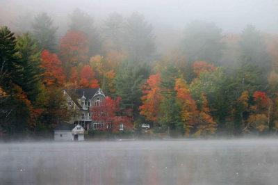 Foggy Morning on the Lake