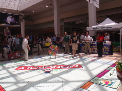 Playing Monopoly at Tyrone Square Mall