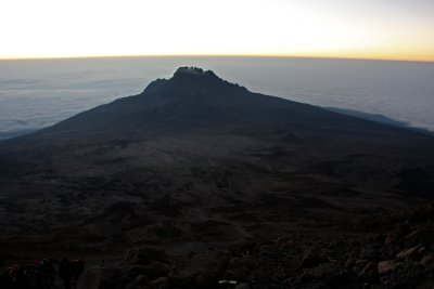 Dawn over Mawenzi Peak