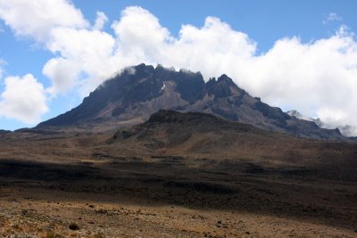 Closeup of Mawenzi Peak