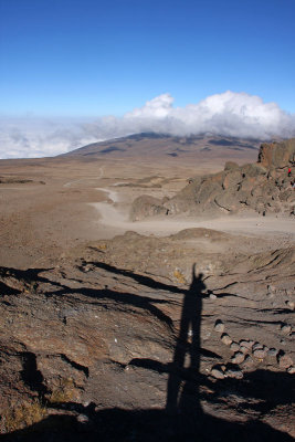 My Shadow at 4700 m asl